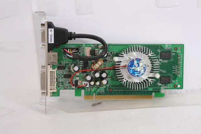 Alt view image 3 of 5 - BIOSTAR GeForce 8400 GS 512MB GDDR2 PCI Express 2.0 x16 Graphics Card V8402GL56