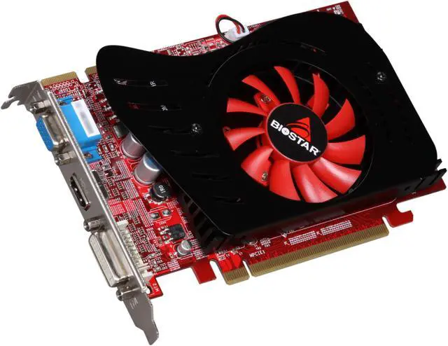 Main image of BIOSTAR Radeon HD 4650 512MB DDR3 PCI Express 2.0 x16 Graphics Card VA4653NH51-B