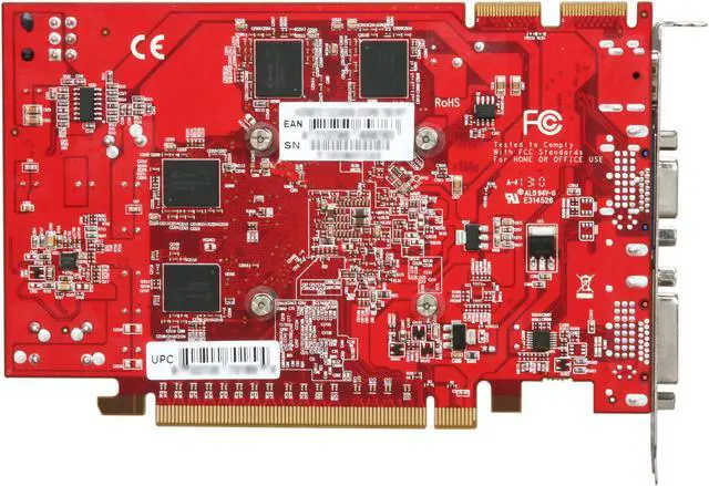 Alt view image 4 of 6 - BIOSTAR Radeon HD 5670 1GB DDR5 PCI Express 2.1 x16 CrossFireX Support Graphics Card VA5675NHG1