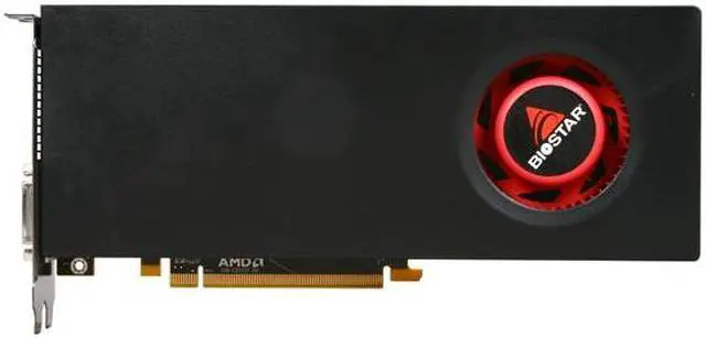 Alt view image 2 of 5 - BIOSTAR Radeon HD 6870 1GB DDR5 PCI Express 2.1 x16 CrossFireX Support Graphics Card VA6875NPG2