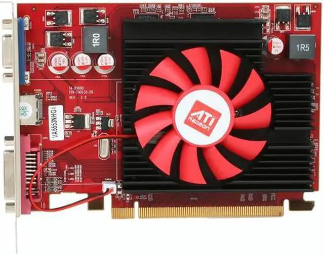 Alt view image 2 of 4 - BIOSTAR Radeon HD 5550 1GB DDR3 PCI Express 2.1 x16 Graphics Card VA5553NHG1