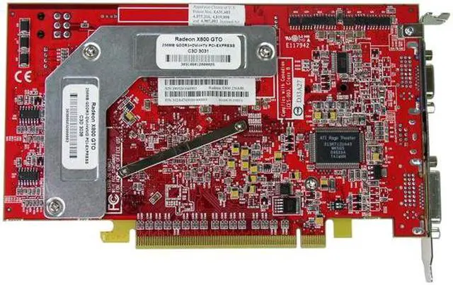 Alt view image 3 of 5 - connect3D Radeon X800GTO 256MB GDDR3 PCI Express x16 Graphics Card 3038