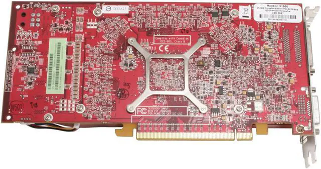 Alt view image 4 of 7 - connect3D Radeon X1950 CrossFire Edition 512MB GDDR4 PCI Express x16 CrossFireX Support Graphics Card 3061