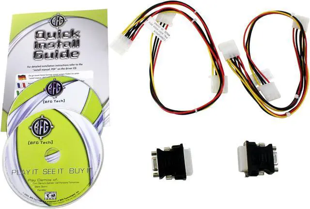 Alt view image 4 of 5 - BFG Tech GeForce 6800Ultra 256MB GDDR3 AGP 4X/8X Graphics Card BFGR68256UOC - OEM