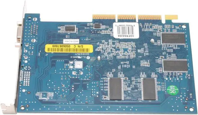Alt view image 3 of 5 - 3D Fuzion GeForce FX 5500 256MB DDR AGP 4X/8X Graphics Card 3DFR55256