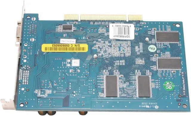 Alt view image 3 of 11 - 3D Fuzion GeForce FX 5500 256MB DDR PCI Graphics Card 3DFR55256P