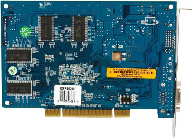 Alt view image 9 of 11 - 3D Fuzion GeForce FX 5500 256MB DDR PCI Graphics Card 3DFR55256P