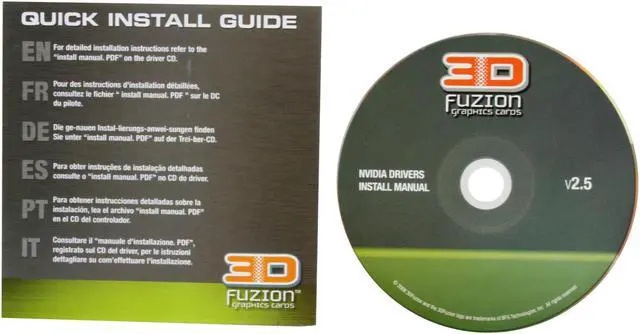 Alt view image 10 of 11 - 3D Fuzion GeForce FX 5500 256MB DDR PCI Graphics Card 3DFR55256P