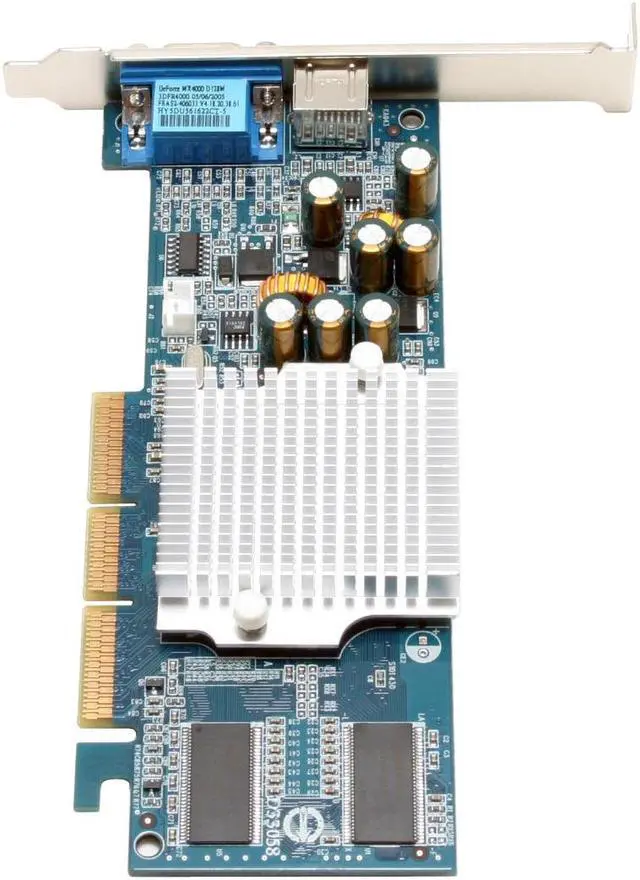 Alt view image 2 of 5 - 3D Fuzion GeForce MX4000 128MB DDR AGP 4X/8X Graphics Card 3DFR4000