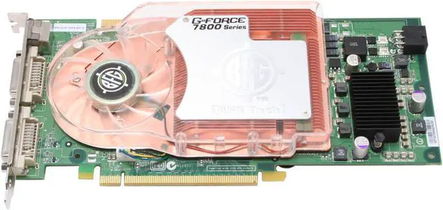 Alt view image 2 of 8 - BFG Tech GeForce 7800GTX 256MB GDDR3 PCI Express x16 SLI Support Graphics Card BFGR78256GTXOC