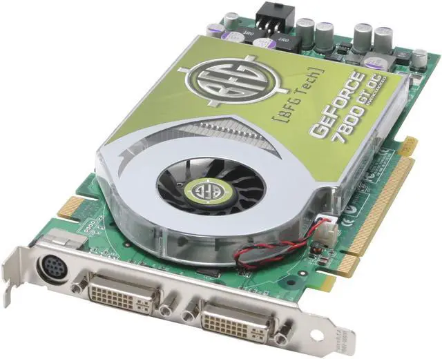 Alt view image 2 of 6 - BFG Tech GeForce 7800GT 256MB GDDR3 PCI Express x16 SLI Support Graphics Card BFGR78256GTOC