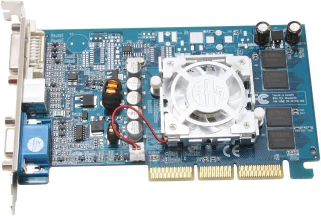 Alt view image 2 of 5 - BFG Tech GeForce 6200 256MB DDR AGP 4X/8X Graphics Card BFGR62256OC