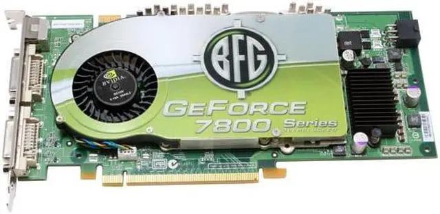 Alt view image 3 of 7 - BFG Tech GeForce 7800GTX 256MB GDDR3 PCI Express x16 SLI Support Graphics Card BFGR78256GTXCOD2