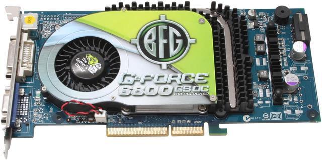 Alt view image 3 of 7 - BFG Tech GeForce 6800GS 256MB GDDR3 AGP 4X/8X Graphics Card BFGR68256GSOC