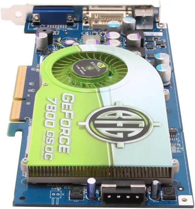 Alt view image 5 of 7 - BFG Tech GeForce 7800GS 256MB GDDR3 AGP 4X/8X Graphics Card BFGR78256GSOC