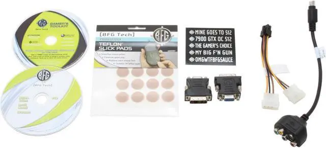 Alt view image 6 of 7 - BFG Tech GeForce 7900GTX 512MB GDDR3 PCI Express x16 SLI Support Graphics Card BFGR79512GTXOCE