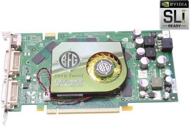 Alt view image 3 of 7 - BFG Tech GeForce 7900GT 256MB GDDR3 PCI Express x16 SLI Support Graphics Card BFGR79256GTOCE