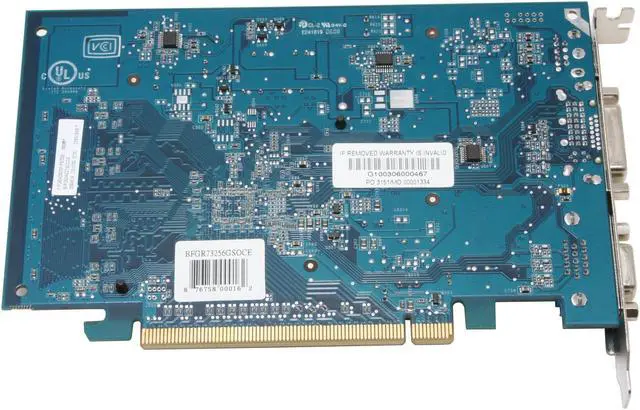 Alt view image 3 of 5 - BFG Tech GeForce 7300GS 512MB(256MB on board) GDDR2 PCI Express x16 Graphics Card BFGR73256GSOCE