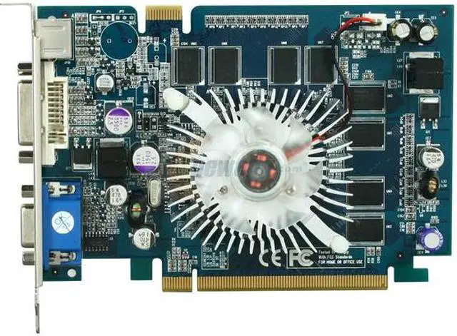 Alt view image 2 of 4 - 3D Fuzion GeForce 7600GS 256MB GDDR2 PCI Express x16 SLI Support Graphics Card 3DFR76256GSE