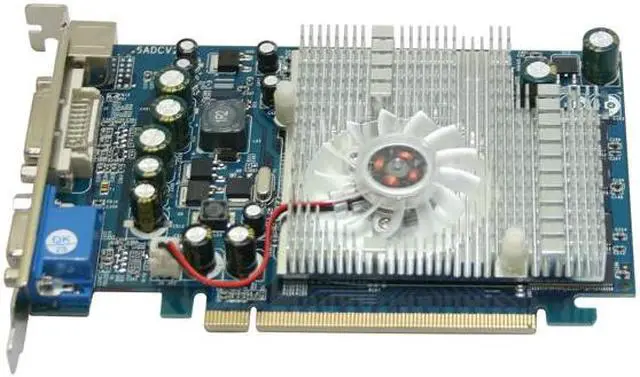 Alt view image 3 of 6 - 3D Fuzion GeForce 6600 256MB DDR PCI Express x16 SLI Support Graphics Card 3DFR66256X - OEM