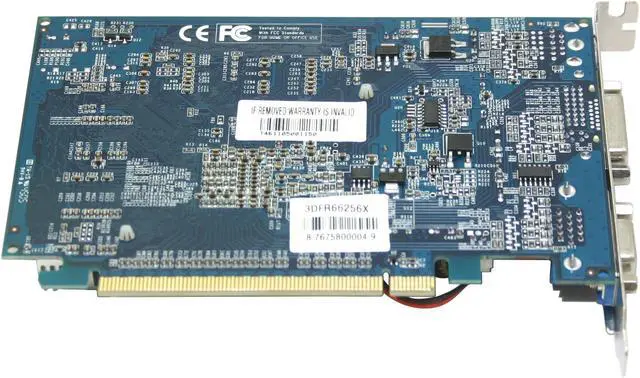Alt view image 4 of 6 - 3D Fuzion GeForce 6600 256MB DDR PCI Express x16 SLI Support Graphics Card 3DFR66256X - OEM