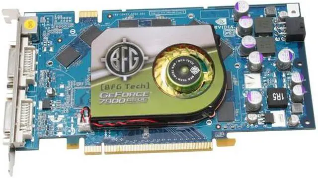 Alt view image 2 of 6 - BFG Tech GeForce 7900GS 256MB GDDR3 PCI Express x16 SLI Support Graphics Card BFGR79256GSOCE