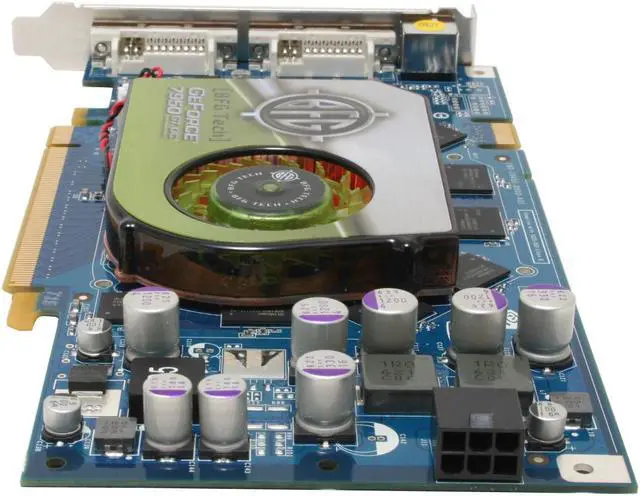 Alt view image 3 of 6 - BFG Tech GeForce 7950GT 512MB GDDR3 PCI Express x16 SLI Support Graphics Card BFGR7950512GTOCE