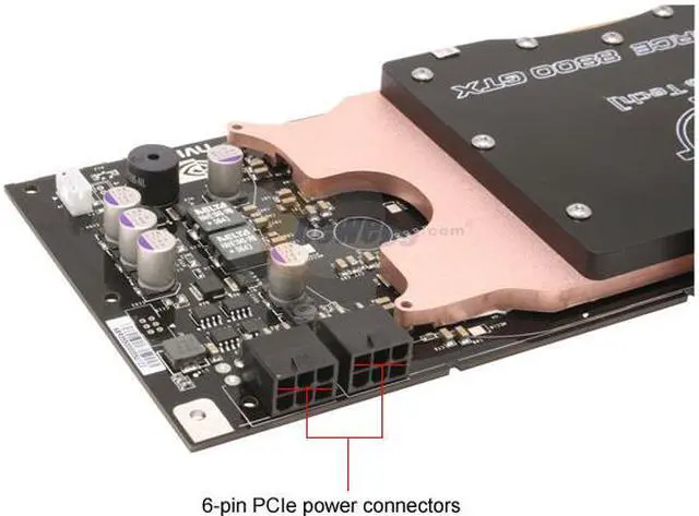 Alt view image 4 of 8 - BFG Tech GeForce 8800 GTX 768MB GDDR3 PCI Express x16 SLI Support Graphics Card BFGR88768GTXWC25E