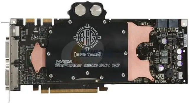 Alt view image 3 of 6 - BFG Tech GeForce 8800 GTX 768MB GDDR3 PCI Express x16 SLI Support Graphics Card BFGR88768GTXWCE