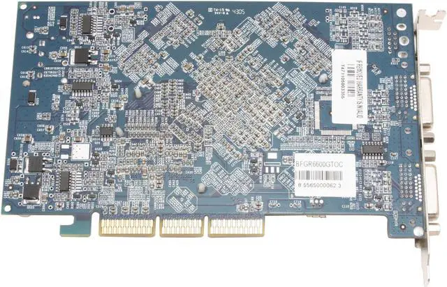 Alt view image 5 of 7 - BFG Tech GeForce 6600GT 128MB GDDR3 AGP 4X/8X Graphics Card BFGW6600GTOC - OEM