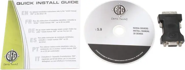 Alt view image 6 of 7 - BFG Tech GeForce 6600GT 128MB GDDR3 AGP 4X/8X Graphics Card BFGW6600GTOC - OEM