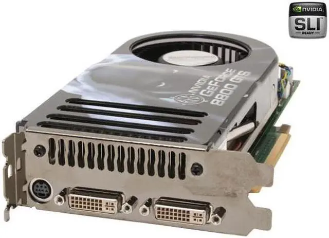 Alt view image 2 of 8 - BFG Tech GeForce 8800 GTS 320MB GDDR3 PCI Express x16 SLI Support Graphics Card BFGR88320GTSOC2E