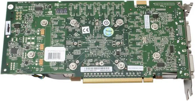 Alt view image 5 of 8 - BFG Tech GeForce 8800 GTS 640MB GDDR3 PCI Express x16 SLI Support Graphics Card BFGR88640GTSOC2E