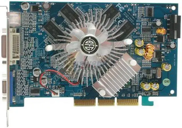Alt view image 2 of 6 - BFG Tech GeForce 6600 256MB DDR AGP 4X/8X Graphics Card BFGR66256OC