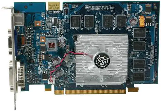 Alt view image 2 of 2 - BFG Tech GeForce 8500 GT 512MB GDDR2 PCI Express x16 SLI Support Graphics Card BFGE85512GTE