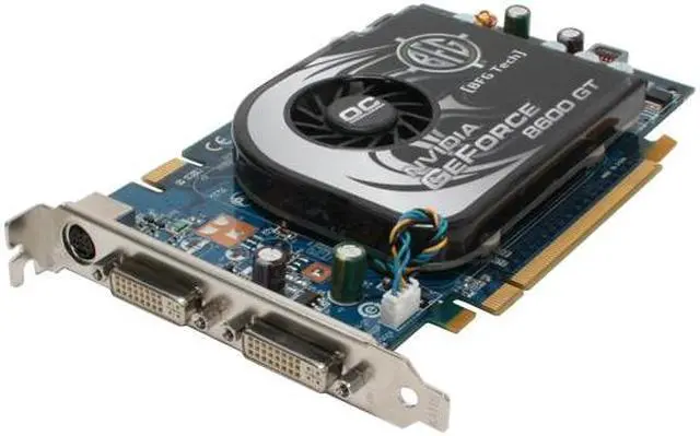 Main image of BFG Tech GeForce 8600 GT 256MB GDDR3 PCI Express x16 SLI Support Graphics Card BFGE86256GTOCFE