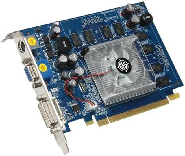 Alt view image 2 of 6 - BFG Tech GeForce 8500 GT 1GB GDDR2 PCI Express x16 Graphics Card BFGE851024GTE