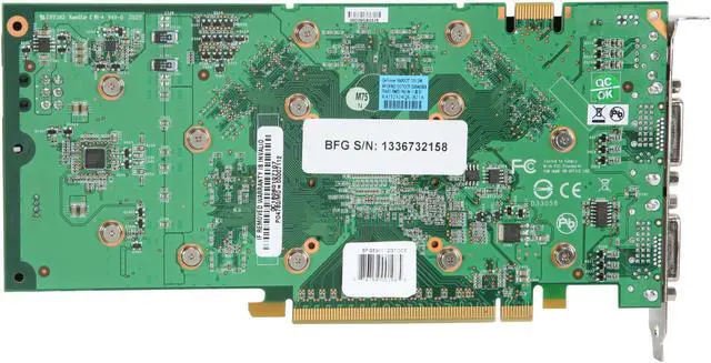 Alt view image 4 of 6 - BFG Tech GeForce 9600 GT 512MB GDDR3 PCI Express 2.0 x16 SLI Support Graphics Card BFGE96512GTOCE