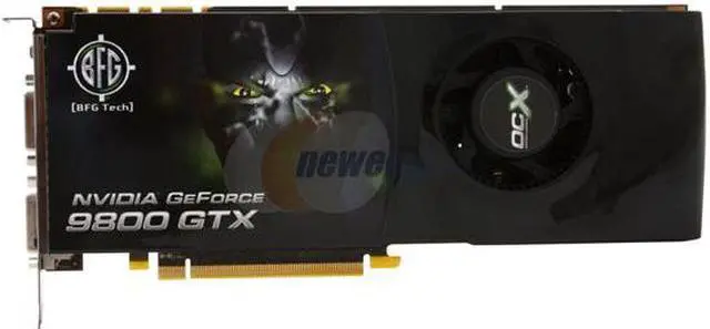 Alt view image 3 of 8 - BFG Tech GeForce 9800 GTX 512MB GDDR3 PCI Express 2.0 x16 SLI Support Graphics Card BFGE98512GTXOCXE