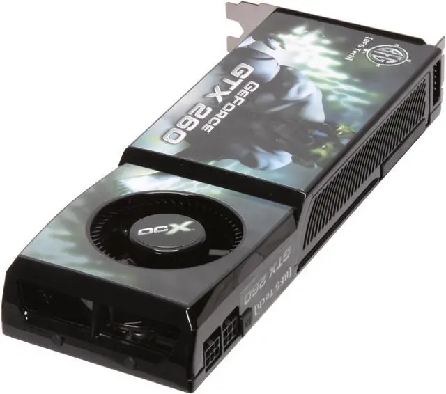 Alt view image 5 of 6 - BFG Tech GeForce GTX 260 896MB GDDR3 PCI Express 2.0 x16 SLI Support Graphics Card BFGEGTX260896OCXE