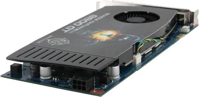 Alt view image 5 of 6 - BFG Tech GeForce 9800 GT 512MB GDDR3 PCI Express 2.0 x16 SLI Support Graphics Card BFGE98512GTE