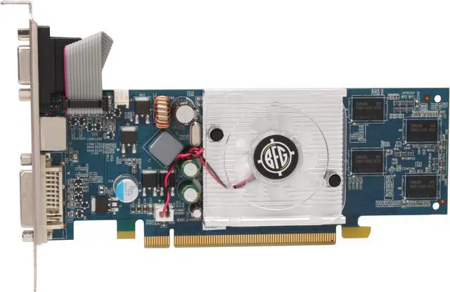 Alt view image 3 of 5 - BFG Tech GeForce 9400 GT 512MB GDDR2 PCI Express 2.0 x16 Graphics Card BFGE94512GTE