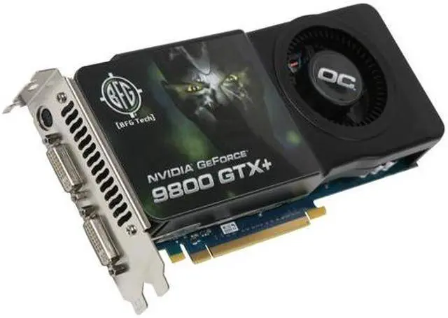 Main image of BFG Tech GeForce 9800 GTX+ 512MB GDDR3 PCI Express 2.0 x16 SLI Support Graphics Card BFGE98512GTXPOCBE