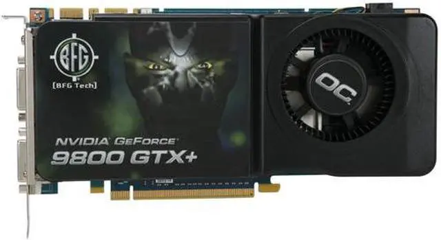 Alt view image 2 of 3 - BFG Tech GeForce 9800 GTX+ 512MB GDDR3 PCI Express 2.0 x16 SLI Support Graphics Card BFGE98512GTXPOCBE
