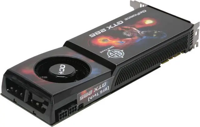 Alt view image 5 of 6 - BFG Tech GeForce GTX 285 1GB GDDR3 PCI Express 2.0 x16 SLI Support Graphics Card BFGEGTX2851024OCPE
