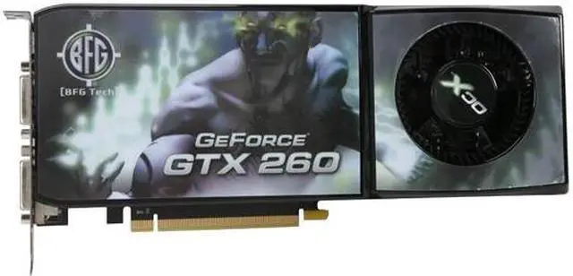 Alt view image 2 of 5 - BFG Tech BFGEGTX260MC896OCXBE GeForce GTX 260 Core 216 896MB 448-bit GDDR3 PCI Express 2.0 x16 HDCP Ready SLI Supported Video Card