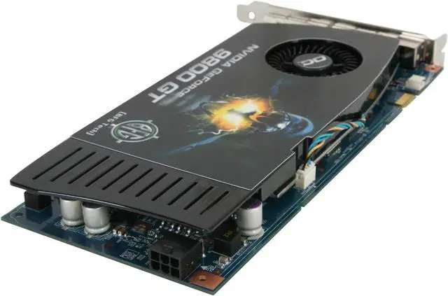 Alt view image 5 of 6 - BFG Tech  BFGE981024GTOCE  GeForce 9800 GT OC 1GB  256-bit  GDDR3  PCI Express 2.0 x16  HDCP Ready SLI Supported Video Card