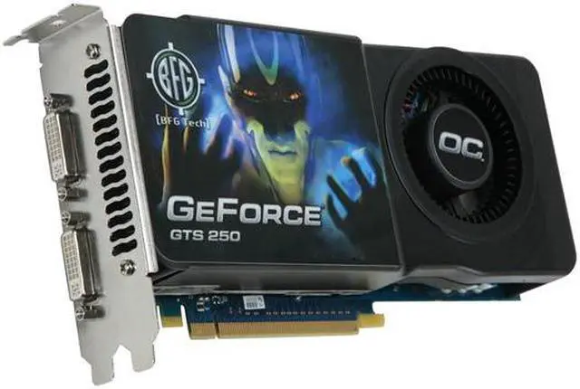 Main image of BFG Tech GeForce GTS 250 1GB GDDR3 PCI Express 2.0 x16 SLI Support Graphics Card BFGEGTS2501024OCE
