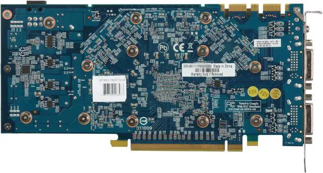 Alt view image 4 of 6 - BFG Tech GeForce GTS 250 1GB GDDR3 PCI Express 2.0 x16 SLI Support Graphics Card BFGEGTS2501024E