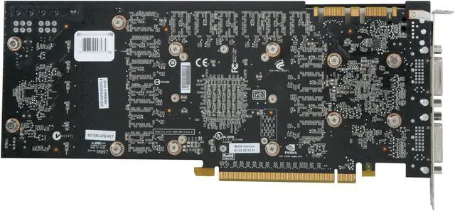 Alt view image 4 of 6 - BFG Tech GeForce GTX 285 1GB GDDR3 PCI Express 2.0 x16 SLI Support Graphics Card BFGEGTX2851024OC2BE